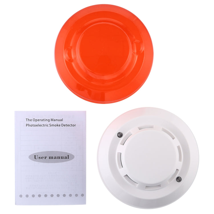 Photoelectric Smoke Detector with Red LED Indicator Photoelectric Smoke Detector with Red LED Indicator